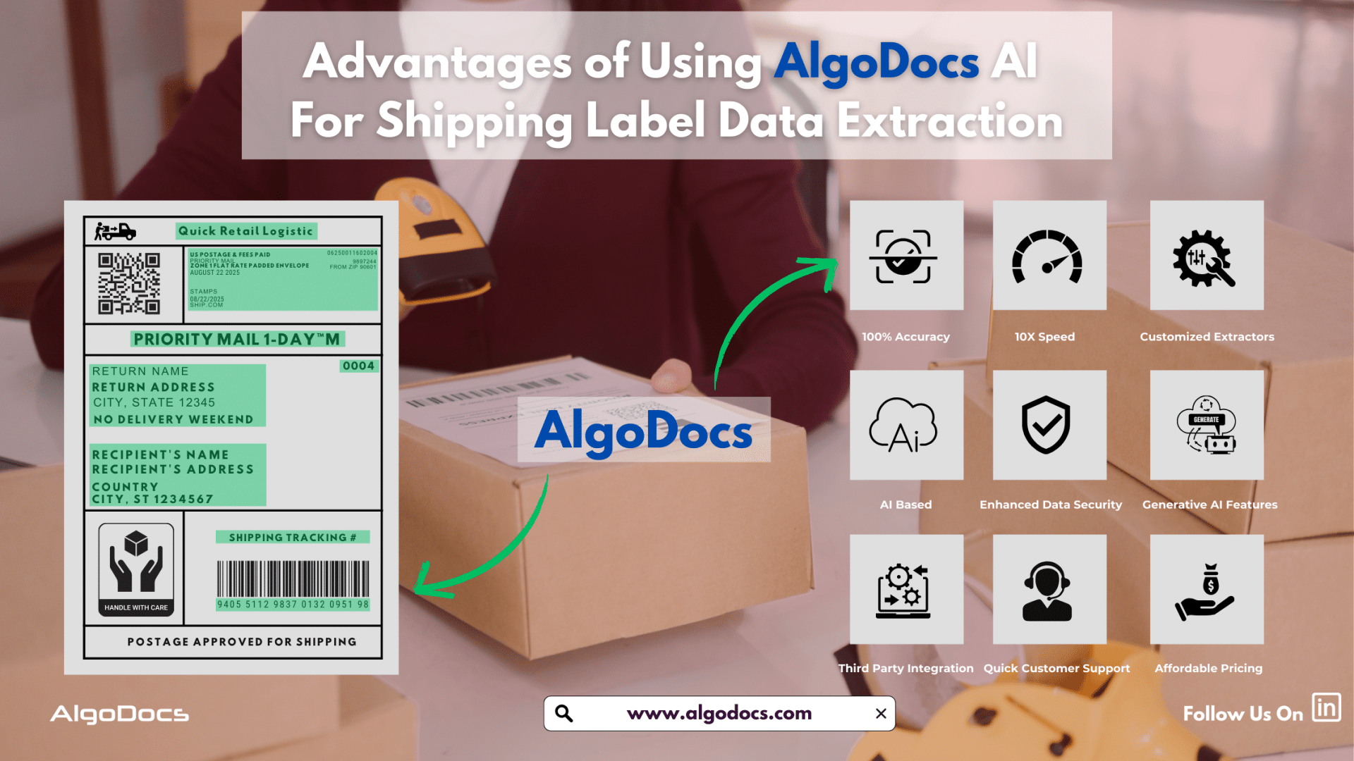 Label Data Simple Image How Automate Shipping Label Data Extraction with AI & IDP: Faster ...