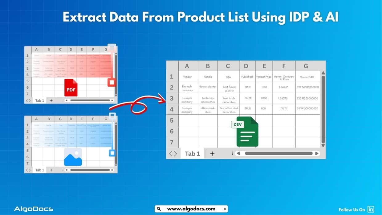 SKU list Data Extractinon
