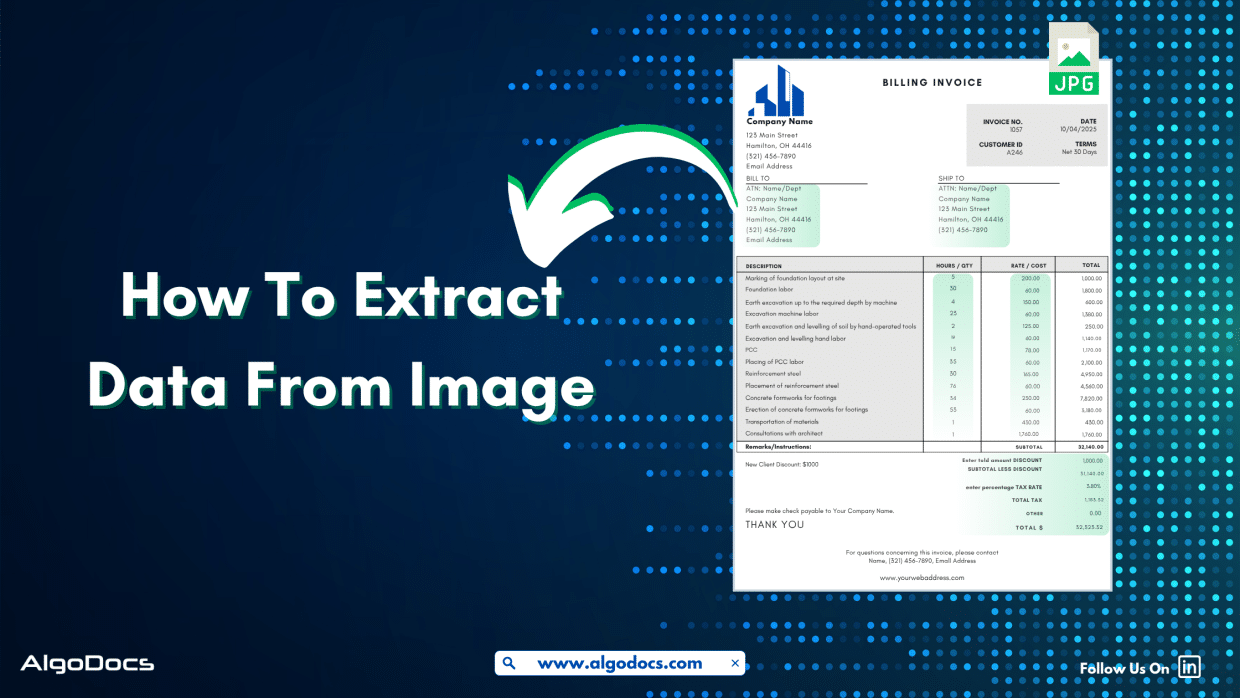 image data extraction